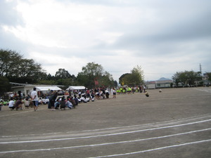 三島市北上小学校区市民運動会を開催しました。