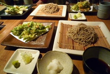 昼下がりのお蕎麦ランチ❤