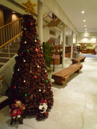 松ぽっくりのＸ’masツリー