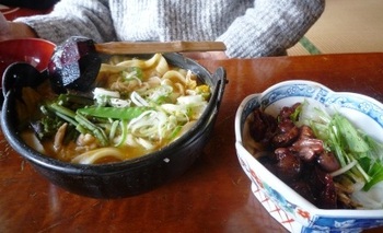 山梨グルメ　ほうとう、鳥もつ煮＆ワイン～❤