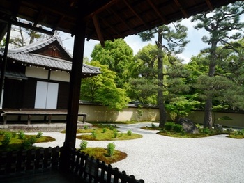 京都　廬山寺（紫式部邸宅址）