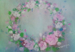 薔薇の絵五作目