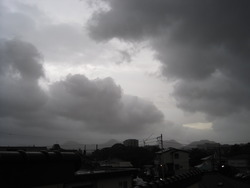強烈な台風です