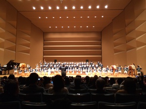 しらゆり幼稚園音楽会にお招きいただきました