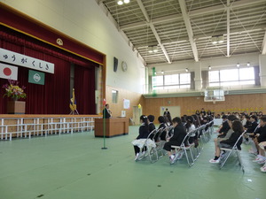 2013.4.5　三島市立北小学校入学式