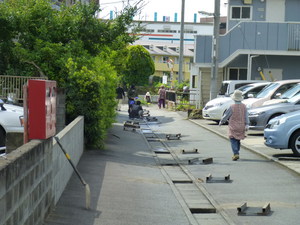 2013.5.19　壱町田2丁目　町内一斉清掃＆防災訓練
