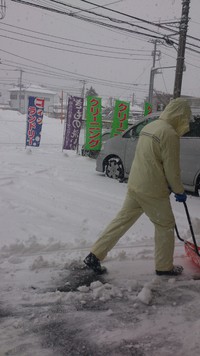大雪。