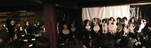 かやぶき農家の癒しの音楽会 in 旧稲垣邸　素晴らしい演奏と影絵と朗読の世界