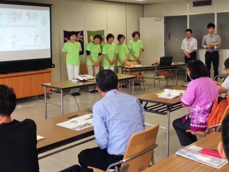 6月17日静岡新聞朝刊に、環境と廃棄物を勉強にタイから来た皆様へ富士市のごみを考える会の皆で行った講座が掲載