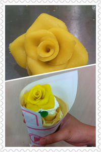 父の日はクレープを(^-^) 2013/06/11 09:31:12