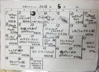 ５月の日替わり 2016/05/03 19:24:28