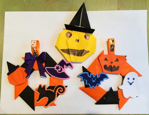 ハロウィンリース＆オーナメント作り