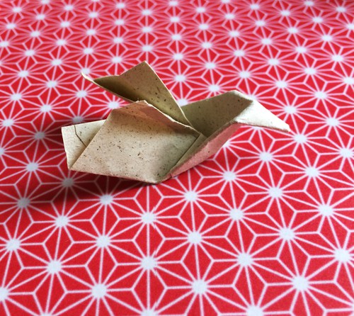 【origami・箸袋】折り紙でおもてなし　ツル＆カメ　箸置き