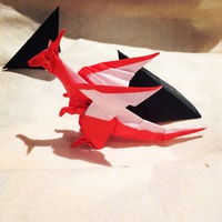 【origami・ドラゴン】おりがみでノーザンドラゴン 2016/02/24 11:55:00