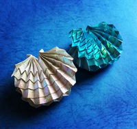 【origami・カイ】おりがみで二枚貝 2016/03/09 11:55:00