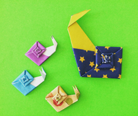 【origami・動物】おりがみでグルグルかたつむり 2016/06/28 11:55:00
