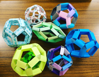 【origami・折り紙教室】おりがみでエッジスケルトン 2016/09/04 11:55:00
