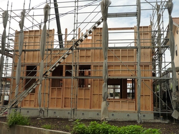 夢来のすみか建て方工事２