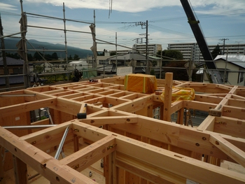 夢来のすみか建て方工事２