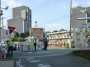 壱町田神川橋横、横断歩道信号機