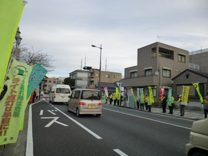 2012.12.14　年末の交通安全県民運動一斉街頭広報