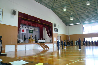 2012.4.8　三島市消防団入退団式