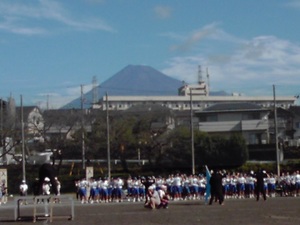 中学校の運動会が全市的
