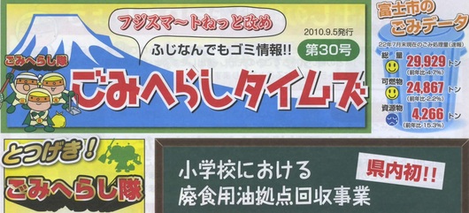 家庭系ごみも、事業系ごみも、増えています