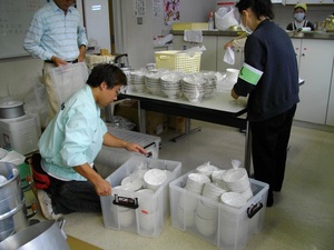たくさんの食器どうするの？