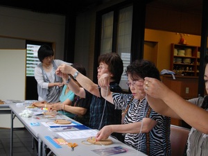 きれいにできたでしょう？富士市倫理法人会くらふと村？！