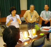 ＬＥＤ電球と白熱電球比較：節電講座講師