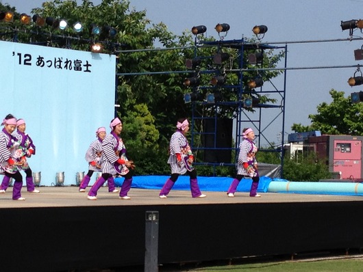 「あっぱれ富士」やっぱり踊りたいですね(*^^)v