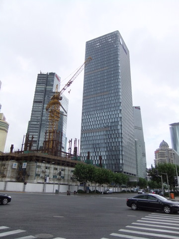 上海の超高層ビル街