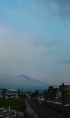 この頃の天気と富士山