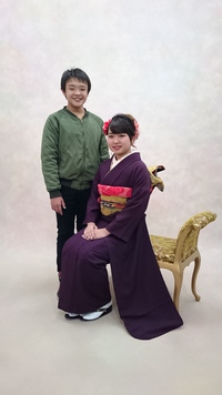 成人式です。