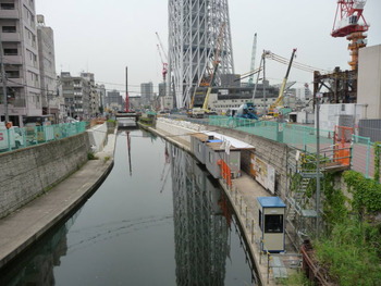 スカイツリー成長中