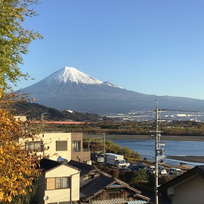 今日の富士山は