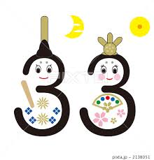 3月3日、桃の節句の数字