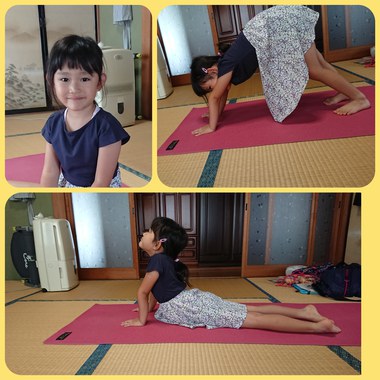 子供ヨガと私の夏休み