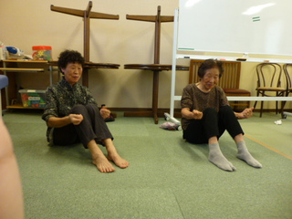 自分でするツボ押しと説明が役に立つから家でもやるよ