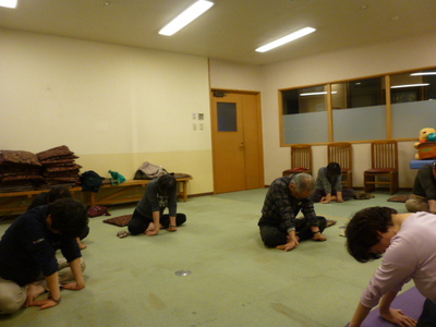 沼津駿河の湯にて「健康ストレッチ」　
