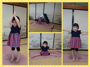 わーい!! キッズヨガ