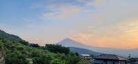 今日の我が家からの富士山(2022年5月18日)