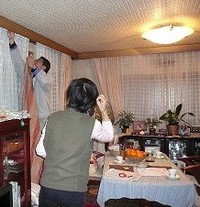 夫婦そろって部屋づくり