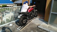 バイクを入れちゃいました…