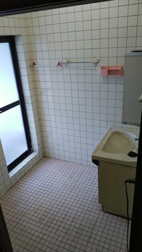 なるべくタイルは残さない…