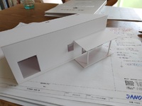 模型を作って打ち合わせしました