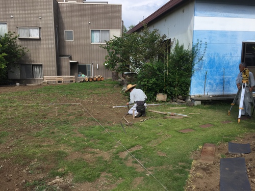 遣り方を行いました！