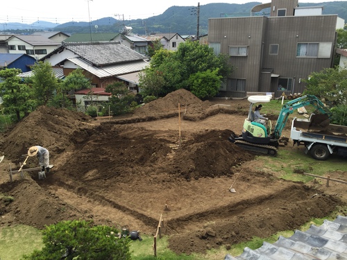 根伐りを行いました！