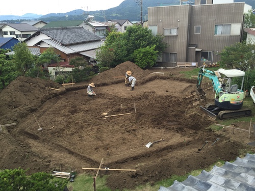 根伐りを行いました！